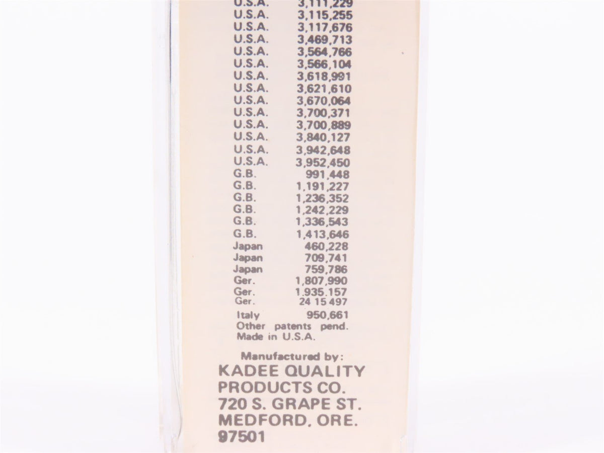 N Kadee Micro-Trains MTL 65130 PSPX Phillips-66 39&#39; Single Dome Tank Car #20052