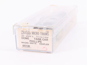 N Kadee Micro-Trains MTL 65130 PSPX Phillips-66 39' Single Dome Tank Car #20052