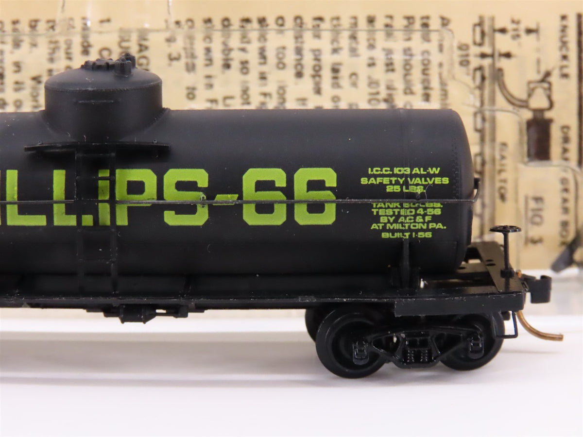 N Kadee Micro-Trains MTL 65130 PSPX Phillips-66 39&#39; Single Dome Tank Car #20025