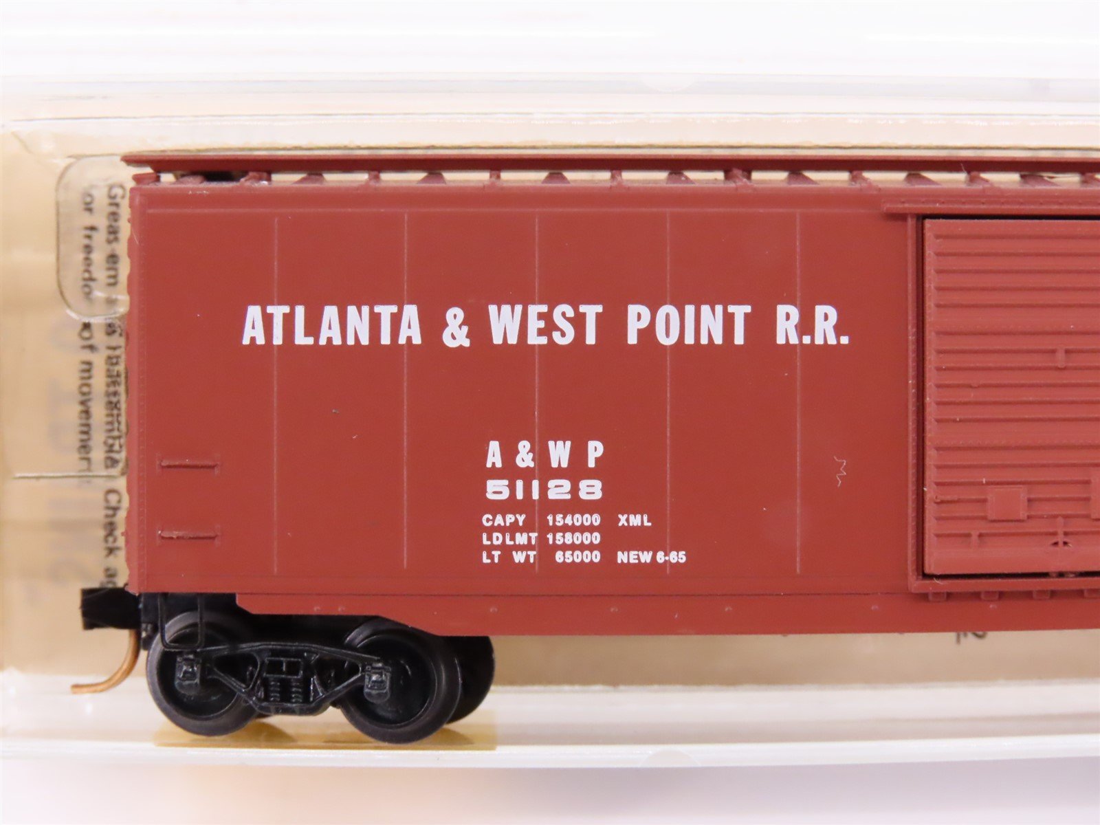 N Kadee Micro-Trains MTL 31120 A&WP The West Point Route 50' Box Car #51128