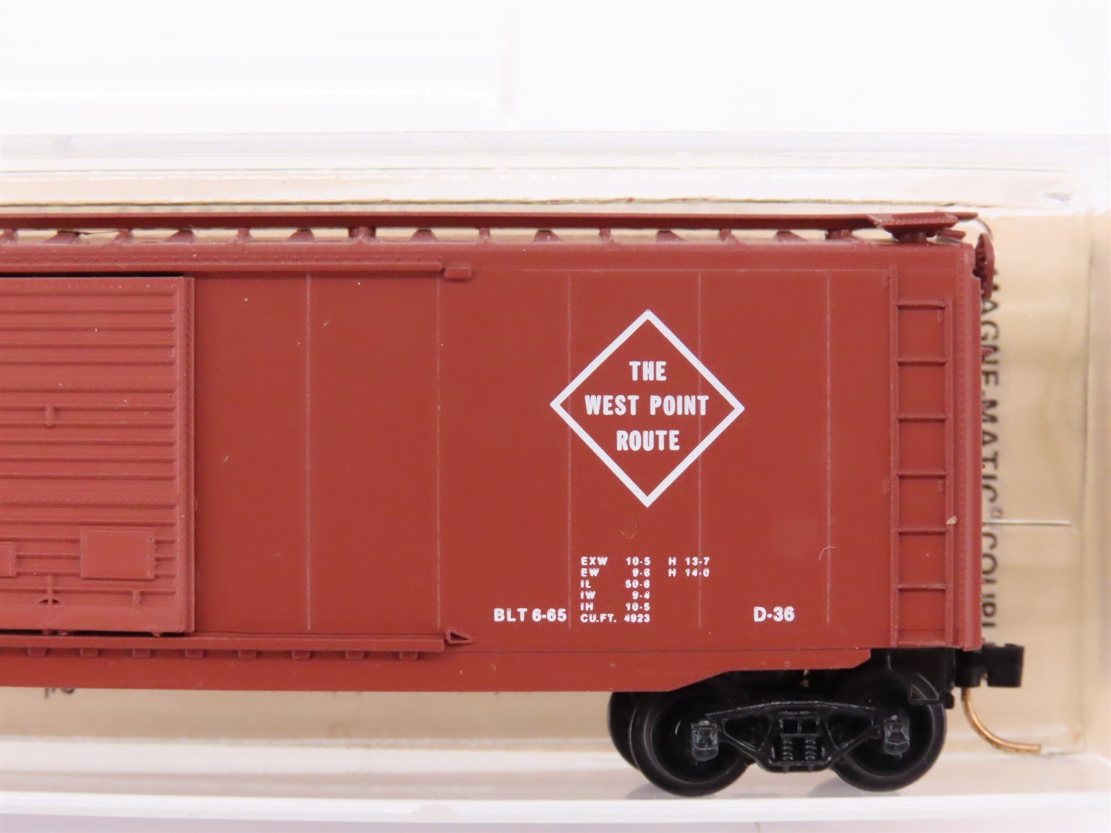 N Kadee Micro-Trains MTL 31120 A&WP The West Point Route 50' Box Car #51128