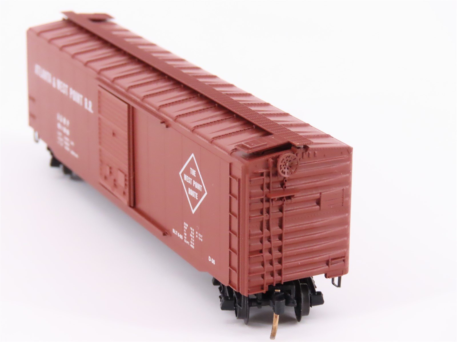 N Kadee Micro-Trains MTL 31120 A&WP The West Point Route 50' Box Car #51128