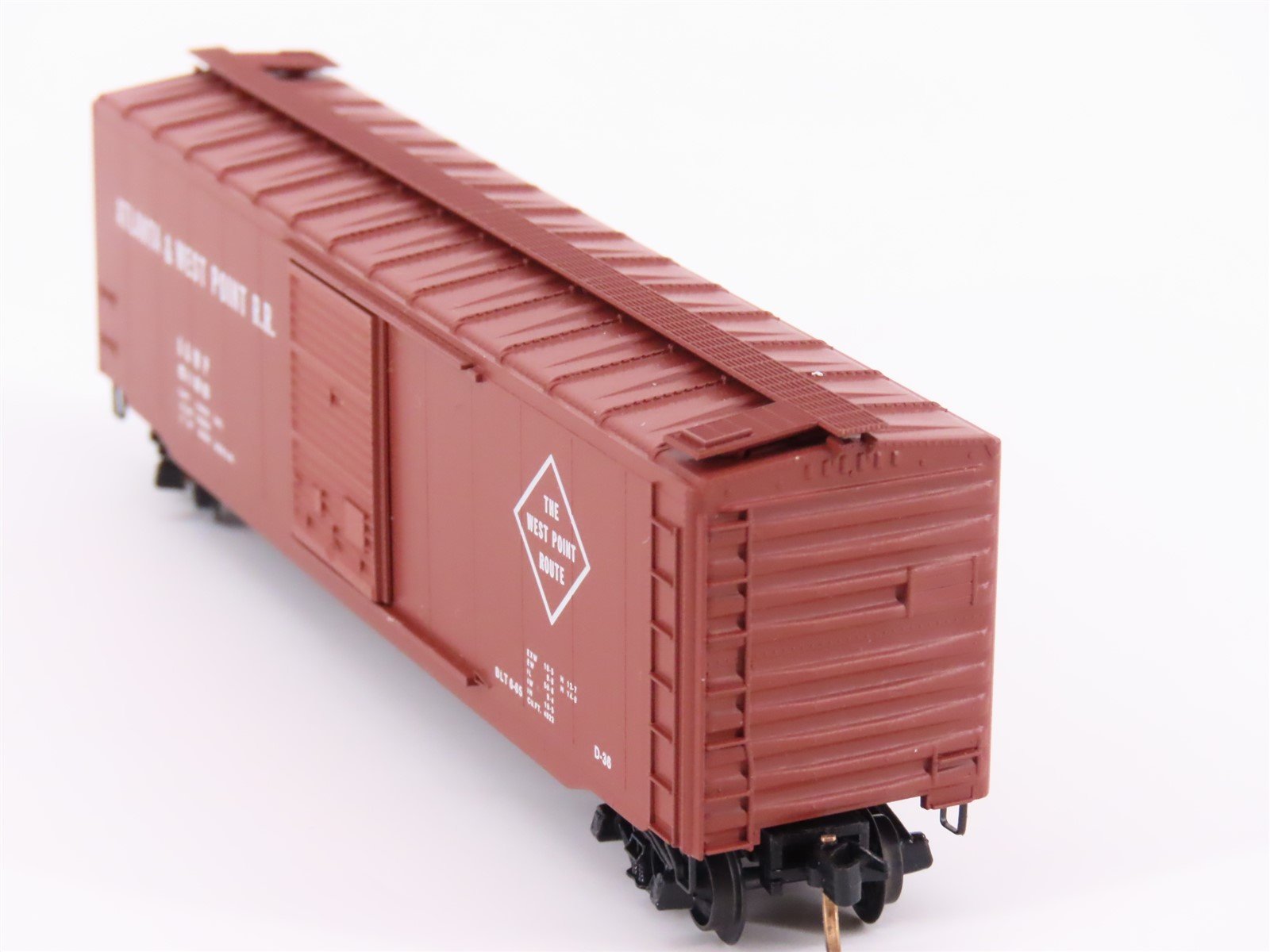 N Kadee Micro-Trains MTL 31120 A&WP The West Point Route 50' Box Car #51128