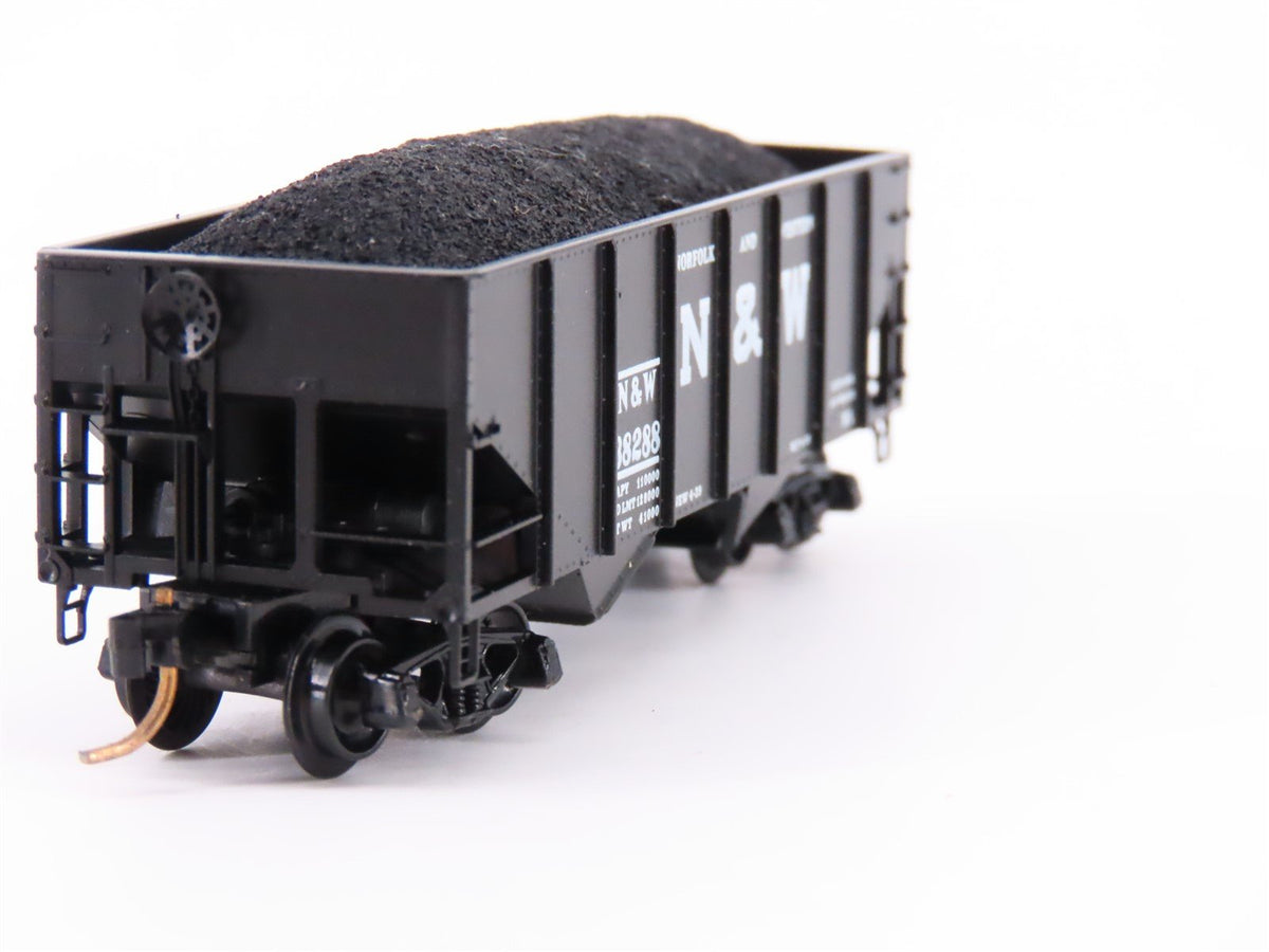 N Scale Kadee Micro-Trains MTL 56040 N&amp;W Norfolk &amp; Western 2-Bay Hopper #38288