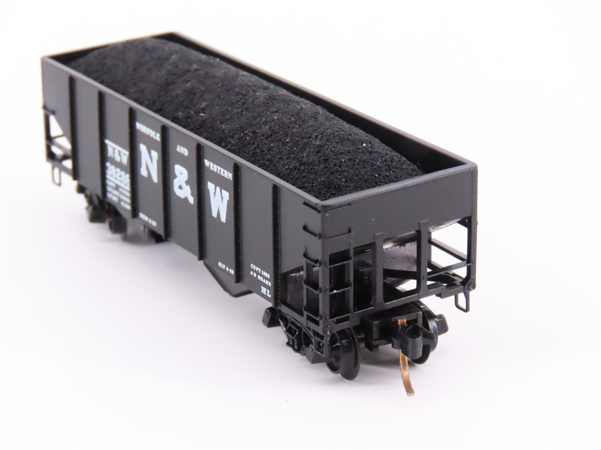 N Scale Kadee Micro-Trains MTL 56040 N&amp;W Norfolk &amp; Western 2-Bay Hopper #38288