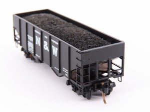 N Scale Kadee Micro-Trains MTL 56042 N&W Norfolk & Western 2-Bay Hopper #38601