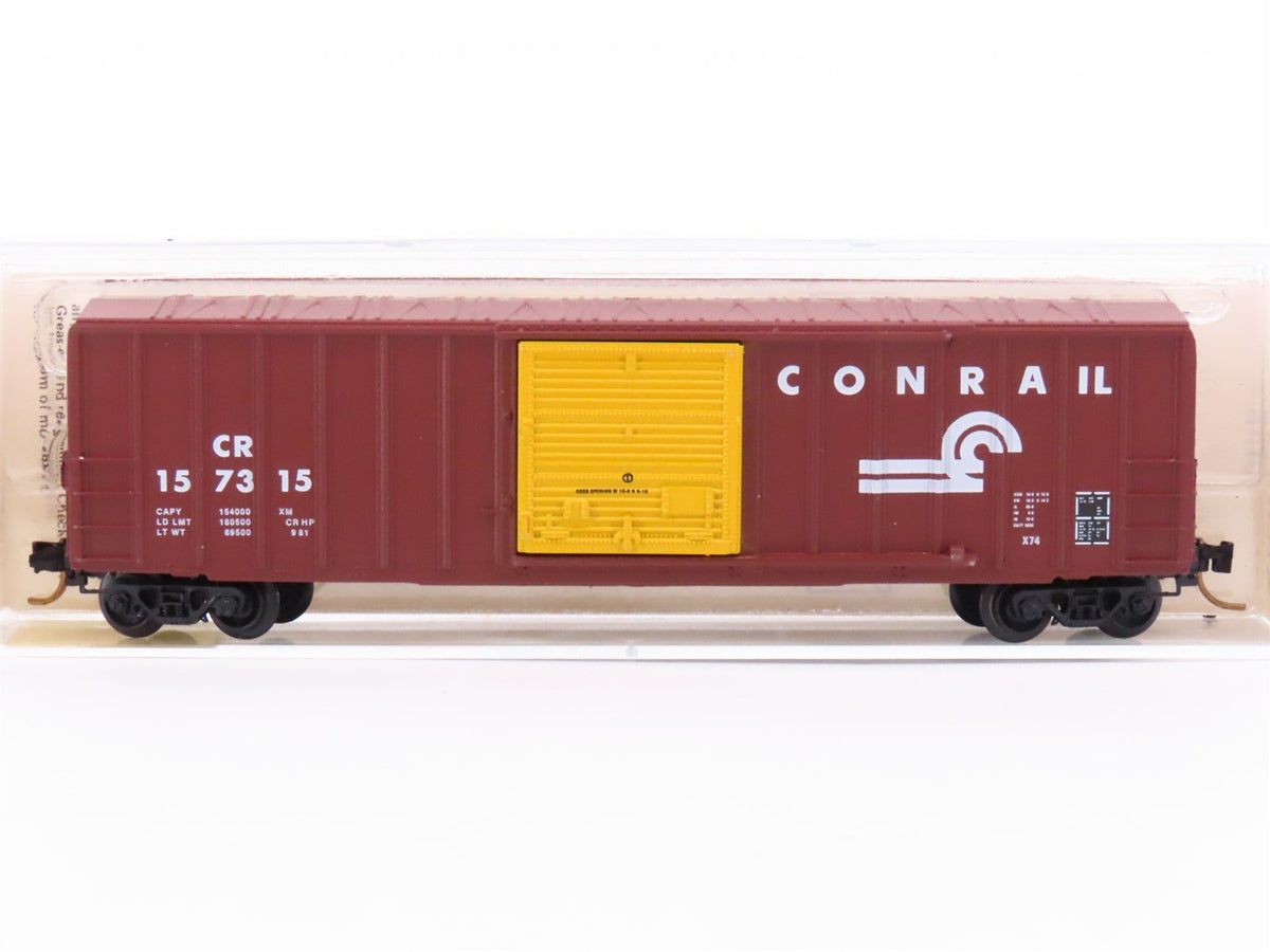 N Scale Kadee Micro-Trains MTL 25190 CR Conrail 50&#39; Single Door Box Car #157315