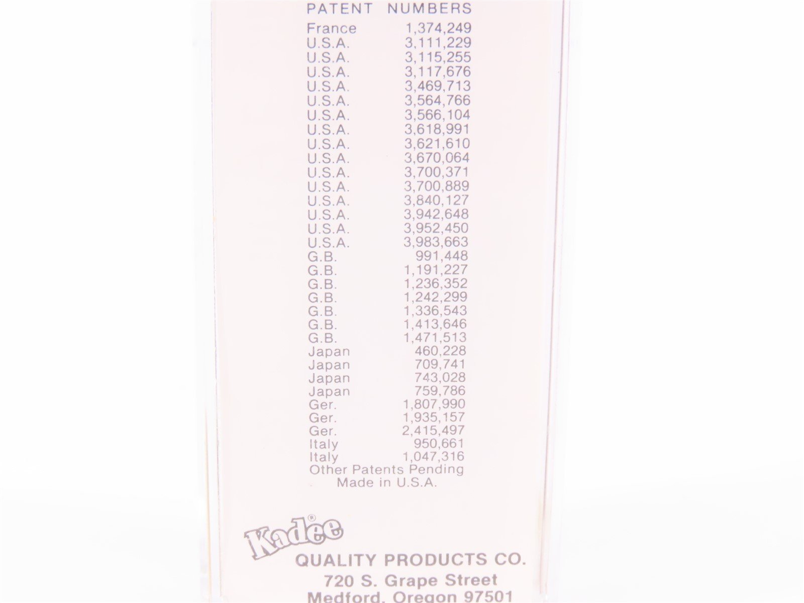 N Scale Kadee Micro-Trains MTL 25190 CR Conrail 50' Single Door Box Car #157315