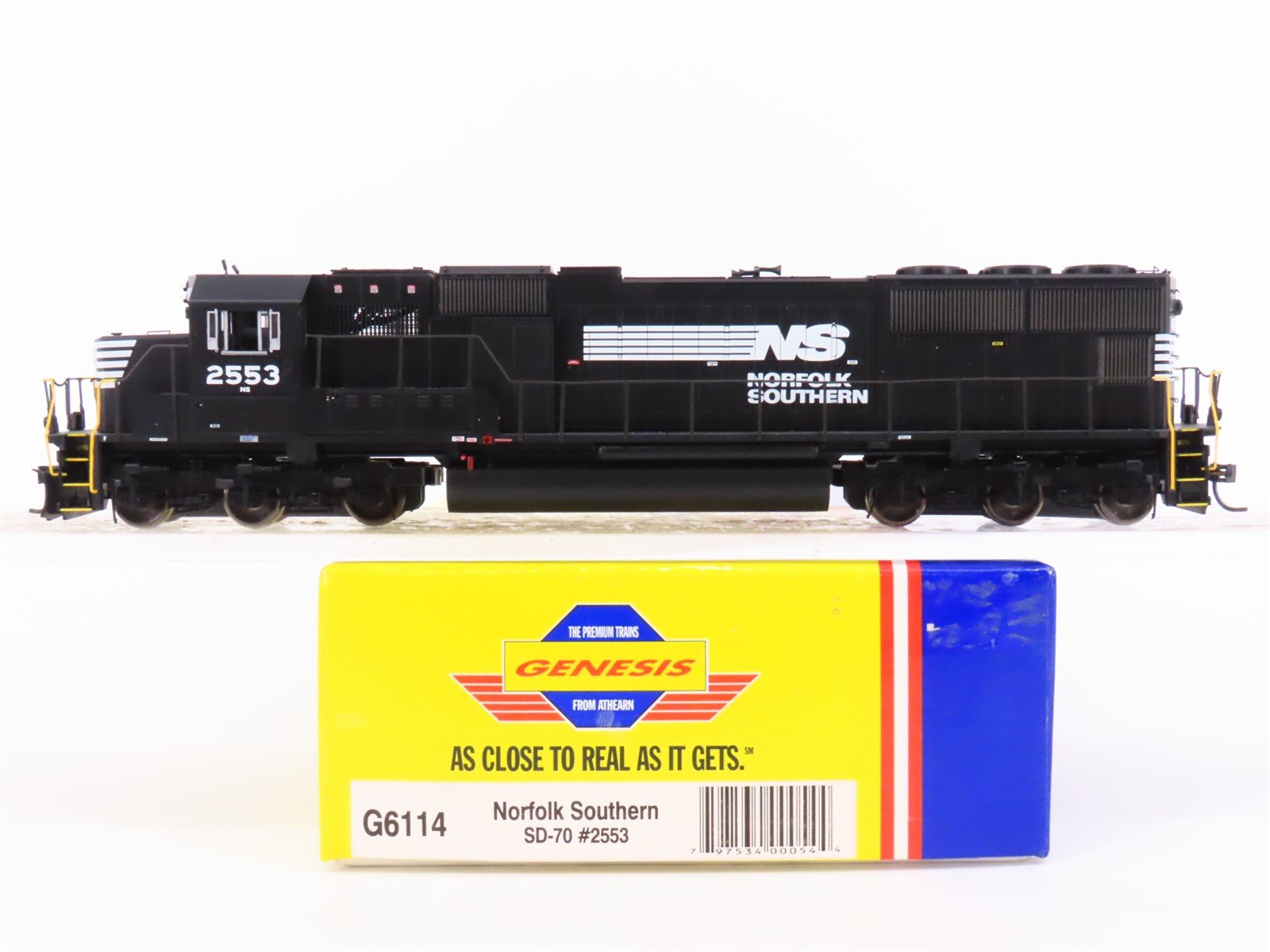 HO Scale Athearn Genesis G6114 NS Norfolk Southern SD70 Diesel Loco #2553 w/ DCC