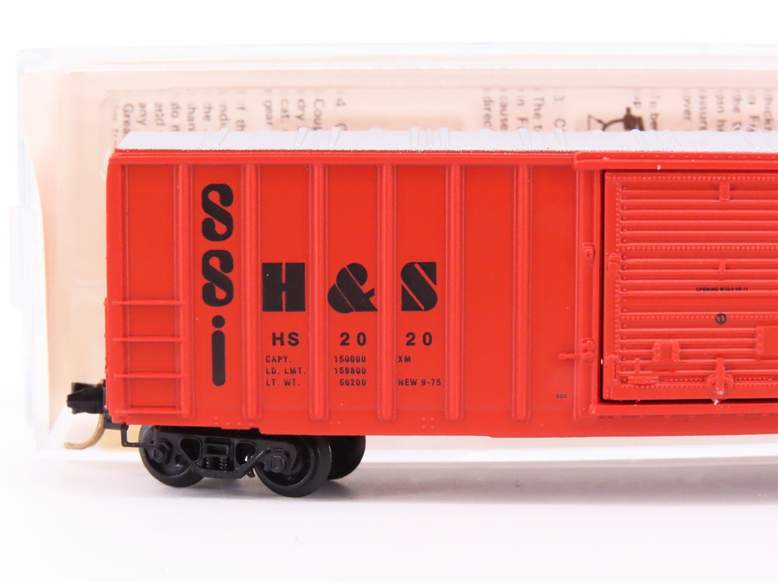 N Scale Kadee Micro-Trains MTL 25180 H&S SSI 50' Single Door Box Car #2020