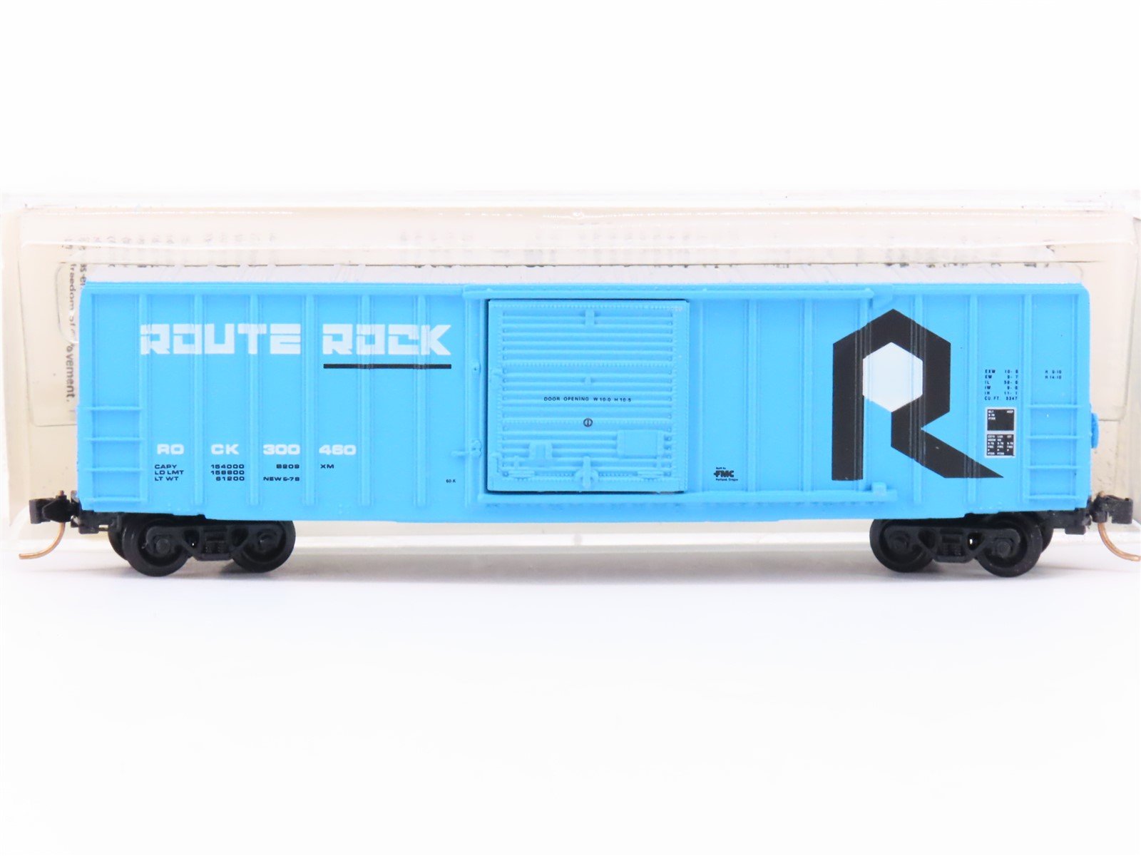 N Scale Kadee Micro-Trains MTL 25170 ROCK Route Rock Box Car #300460