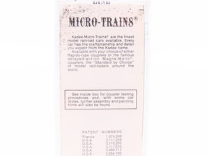 N Scale Kadee Micro-Trains MTL 25170 ROCK Route Rock Box Car #300460