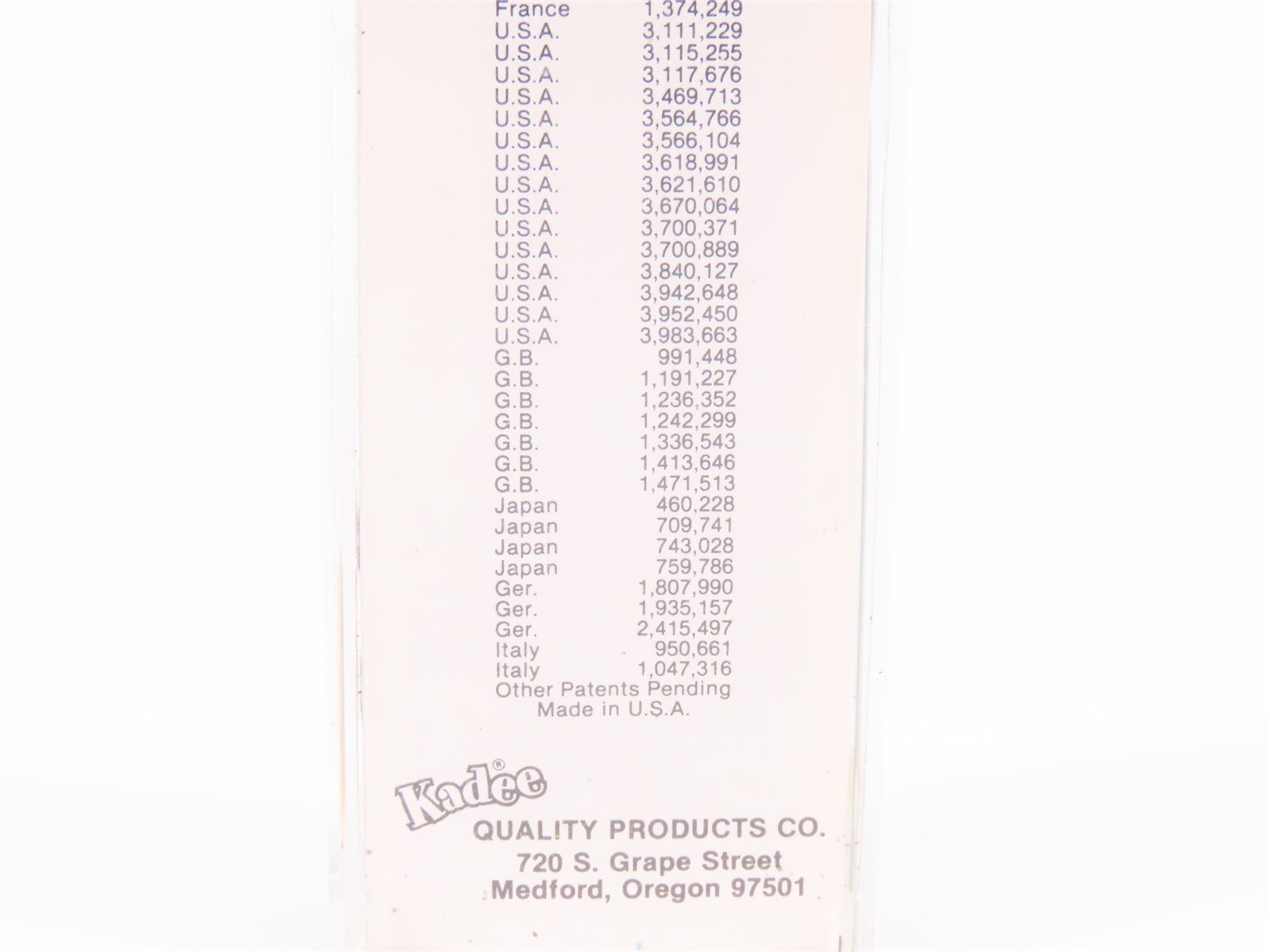 N Scale Kadee Micro-Trains MTL 25170 ROCK Route Rock Box Car #300460