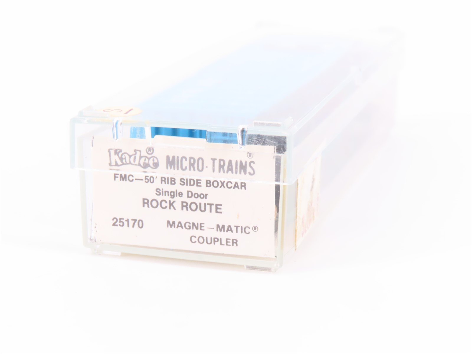 N Scale Kadee Micro-Trains MTL 25170 ROCK Route Rock Box Car #300460