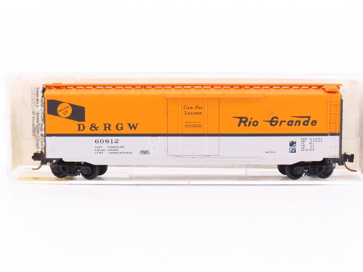 N Scale Kadee Micro-Trains MTL 32220 D&amp;RGW Rio Grande Single Door Box Car #60812