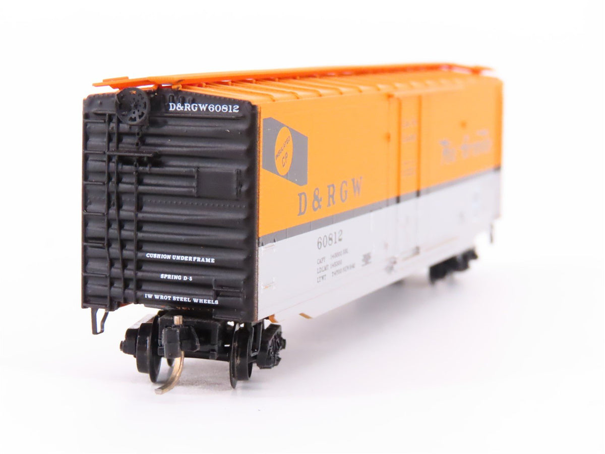 N Scale Kadee Micro-Trains MTL 32220 D&amp;RGW Rio Grande Single Door Box Car #60812