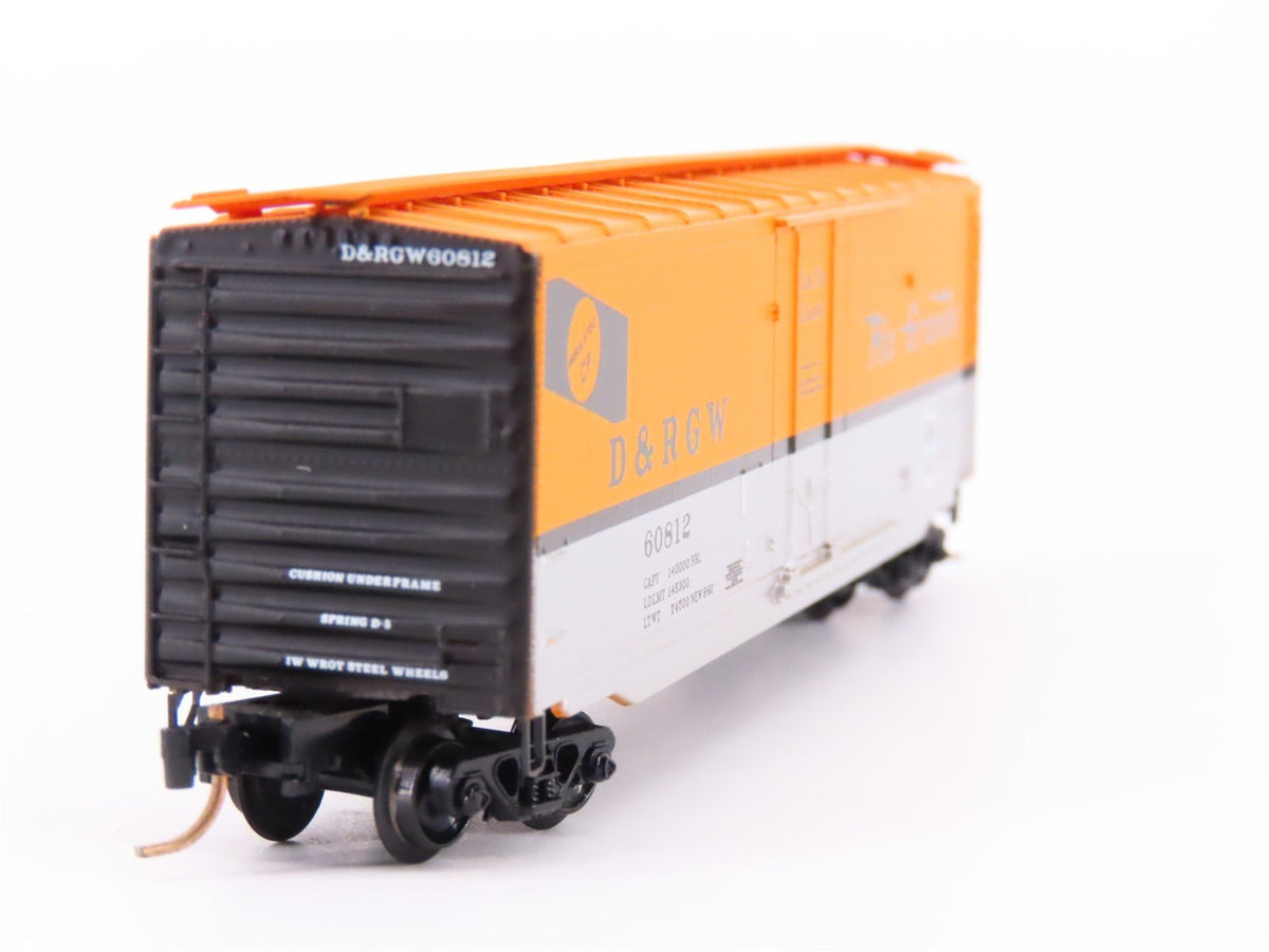 N Scale Kadee Micro-Trains MTL 32220 D&amp;RGW Rio Grande Single Door Box Car #60812