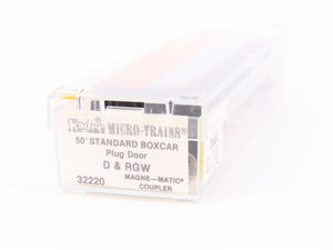 N Scale Kadee Micro-Trains MTL 32220 D&RGW Rio Grande Single Door Box Car #60812