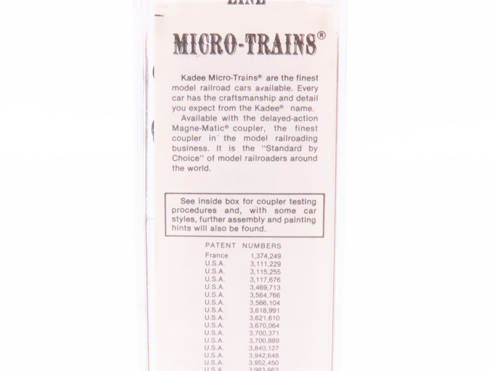 N Scale Kadee Micro-Trains MTL 32210 CG Central of Georgia 50' Box Car #3545