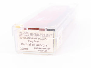 N Scale Kadee Micro-Trains MTL 32210 CG Central of Georgia 50' Box Car #3545