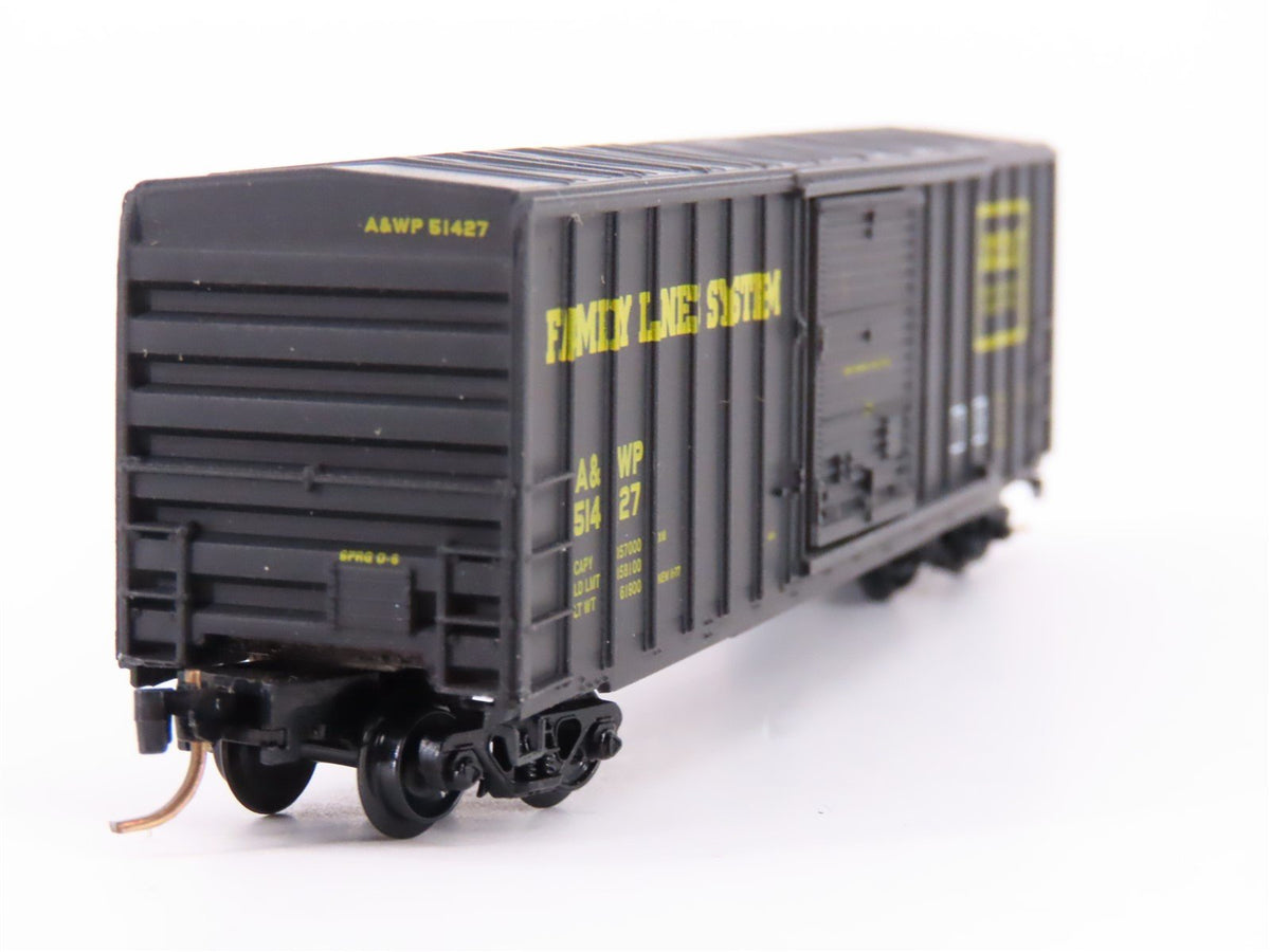 N Scale Kadee Micro-Trains MTL 25200 A&amp;WP Family Lines System 50&#39; Box Car #51427