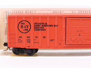 N Scale Kadee Micro-Trains MTL 25070 ASAB Atlanta & St Andrews Bay Box Car #7093