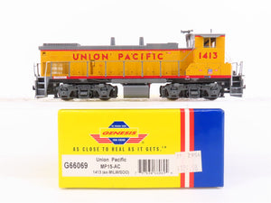 HO Scale Athearn Genesis G66069 UP Union Pacific MP15AC Diesel #1413 w/ DCC