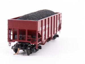 N Scale Kadee Micro-Trains MTL 56062 PRR Pennsylvania 2-Bay Hopper #220538