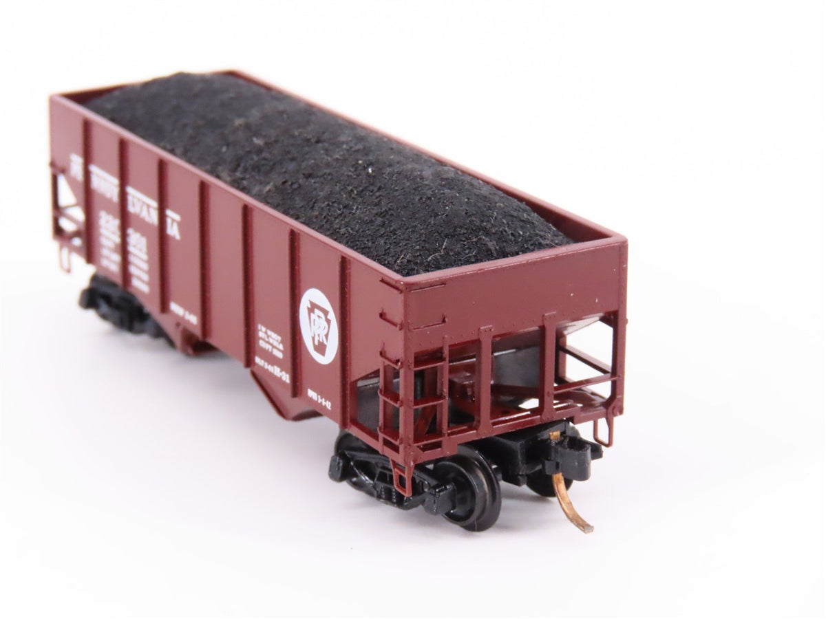 N Scale Kadee Micro-Trains MTL 56062 PRR Pennsylvania 2-Bay Hopper #220301