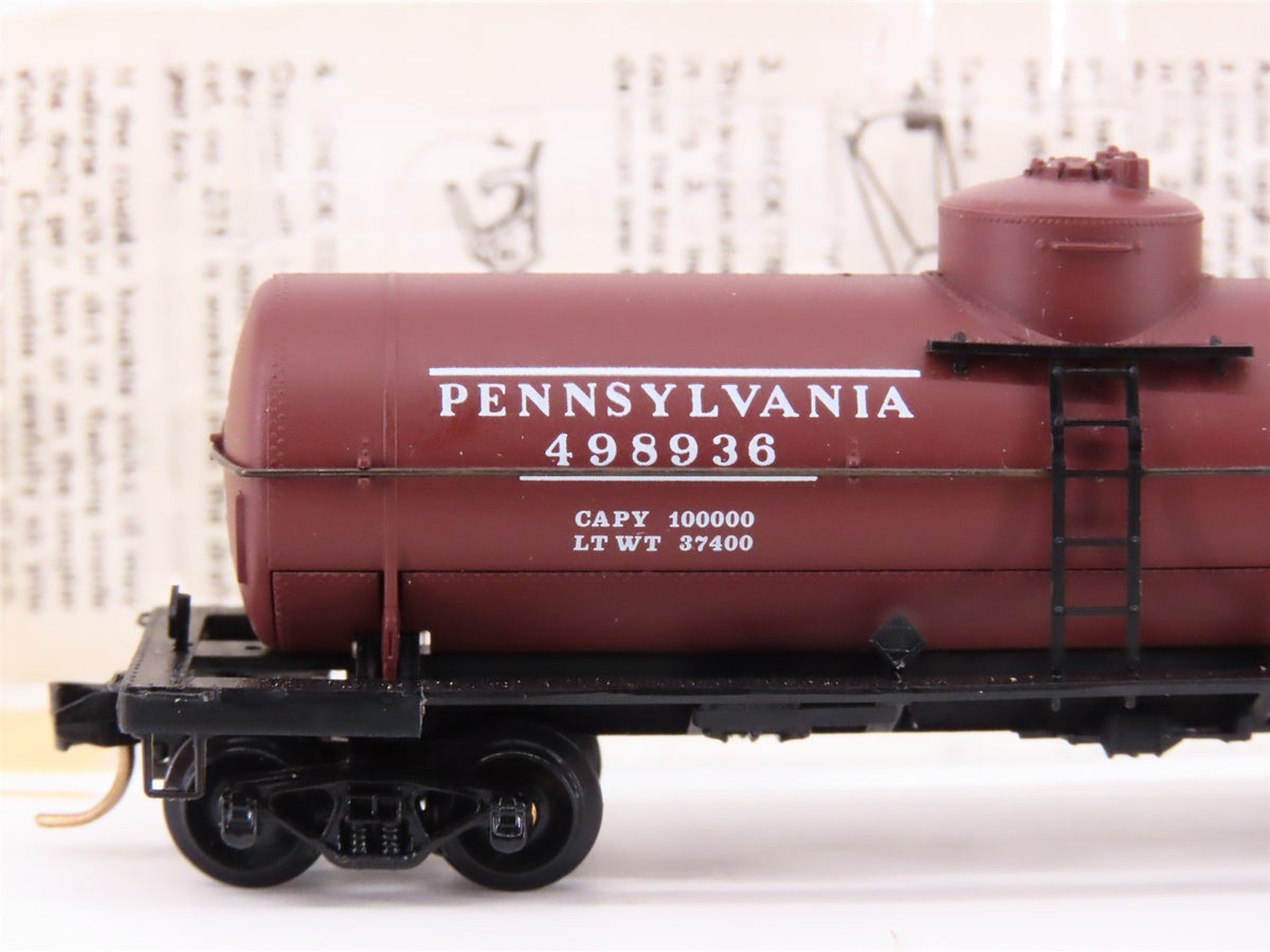 N Kadee Micro-Trains MTL 65230 PRR Pennsylvania 39&#39; Single Dome Tank Car #498936