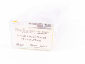 N Kadee Micro-Trains MTL 65230 PRR Pennsylvania 39' Single Dome Tank Car #498936