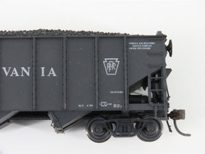 HO Broadway Limited BLI 811 PRR H2a 3-Bay Hoppers 6-Pack w/ Load - Weathered