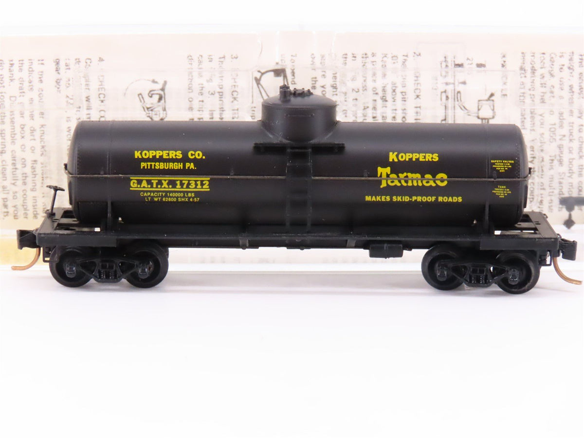 N Scale Kadee Micro-Trains MTL 65220 GATX Tarmac 39&#39; Single Dome Tank Car #17312