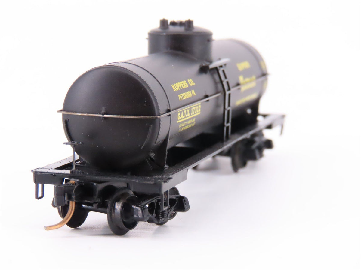 N Scale Kadee Micro-Trains MTL 65220 GATX Tarmac 39&#39; Single Dome Tank Car #17312