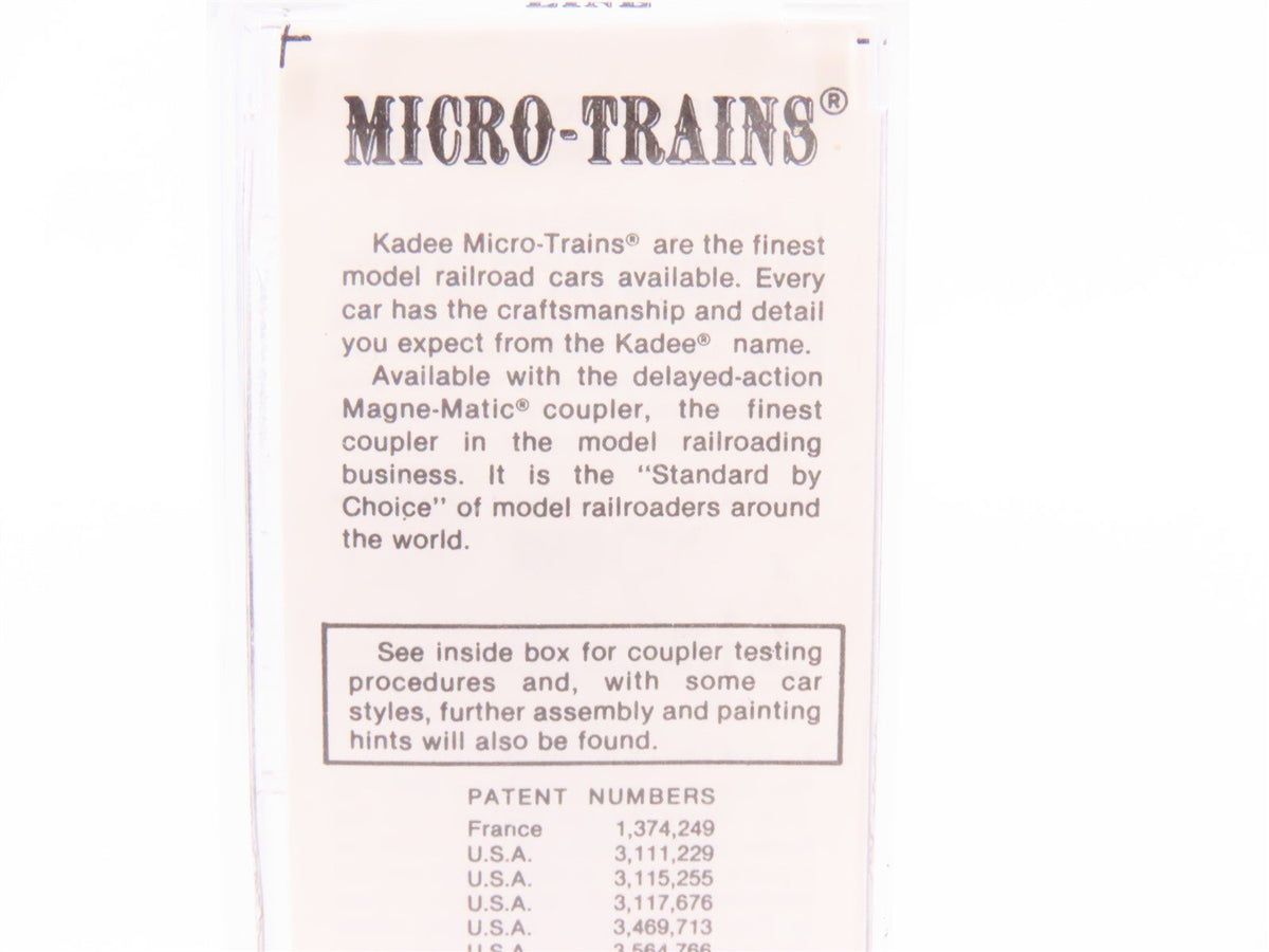 N Scale Kadee Micro-Trains MTL 65210 BMX Barrett Division 39&#39; Tank Car #810