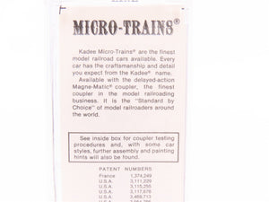 N Scale Kadee Micro-Trains MTL 65210 BMX Barrett Division 39' Tank Car #810