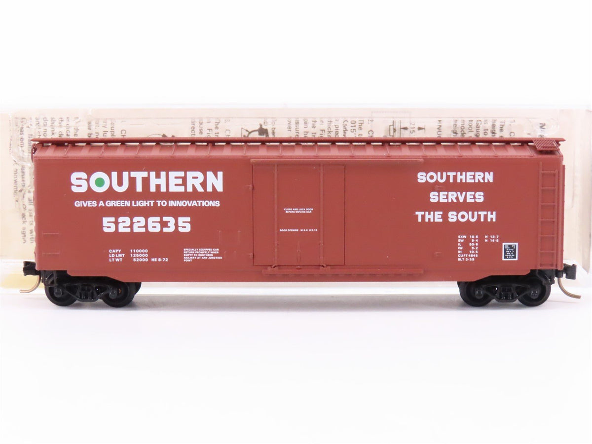 N Scale Kadee Micro-Trains MTL 32240 SOU Southern Railway 50&#39; Box Car #522635