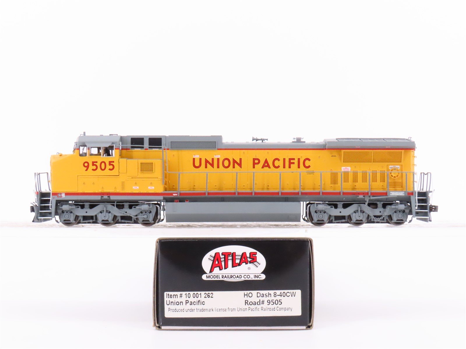 HO Scale Atlas 10001262 UP Union Pacific Dash 8-40CW Diesel Loco #9505 w/ DCC