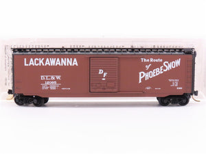 N Scale Micro-Trains MTL 31230 DL&W Phoebe Snow 50' Single Door Box Car #12085