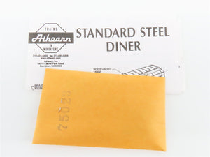 HO Scale Athearn Kit #1890 Undecorated Standard Steel Diner Passenger Car