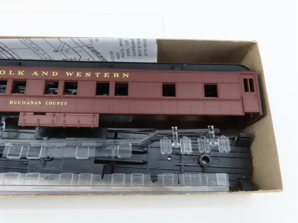 HO Athearn / Bev-Bel Kit #5130-1 N&amp;W Pullman Coach Passenger &quot;Buchanan County&quot;