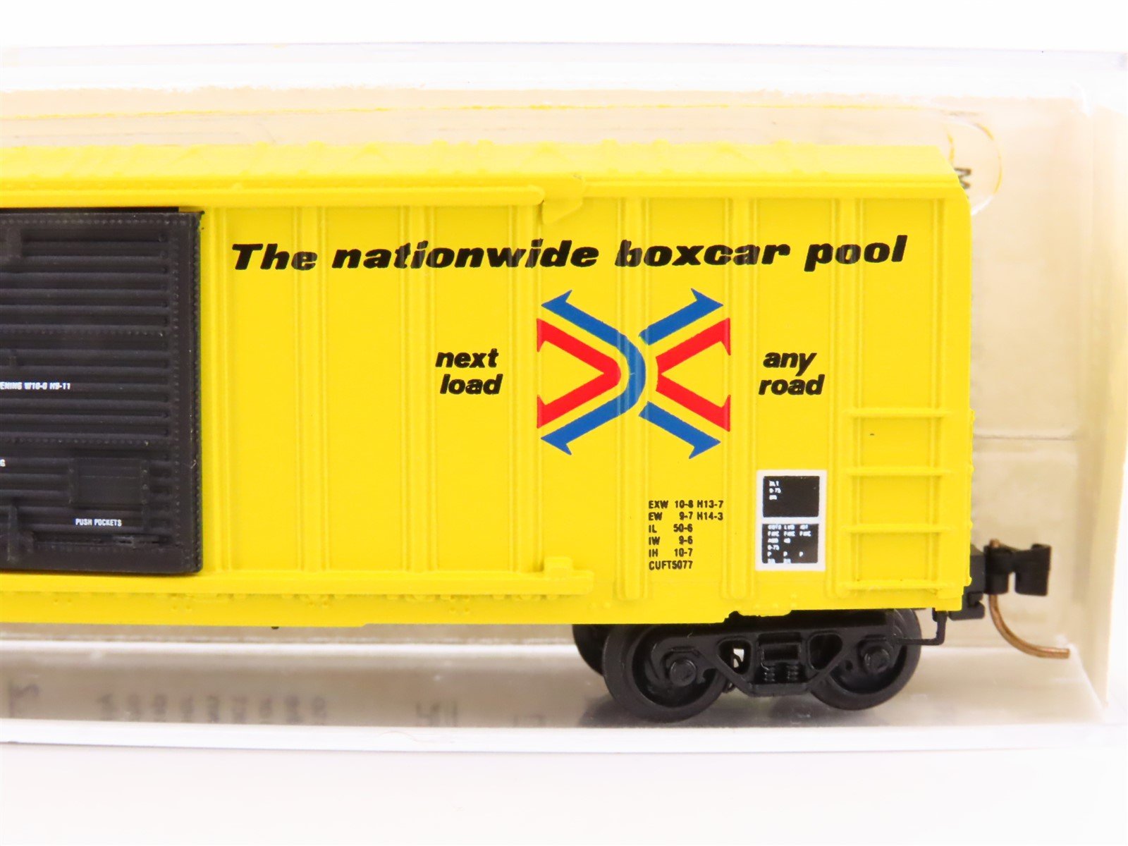 N Scale Kadee Micro-Trains MTL 25012 RBOX Railbox 50' Rib Side Box Car #17771