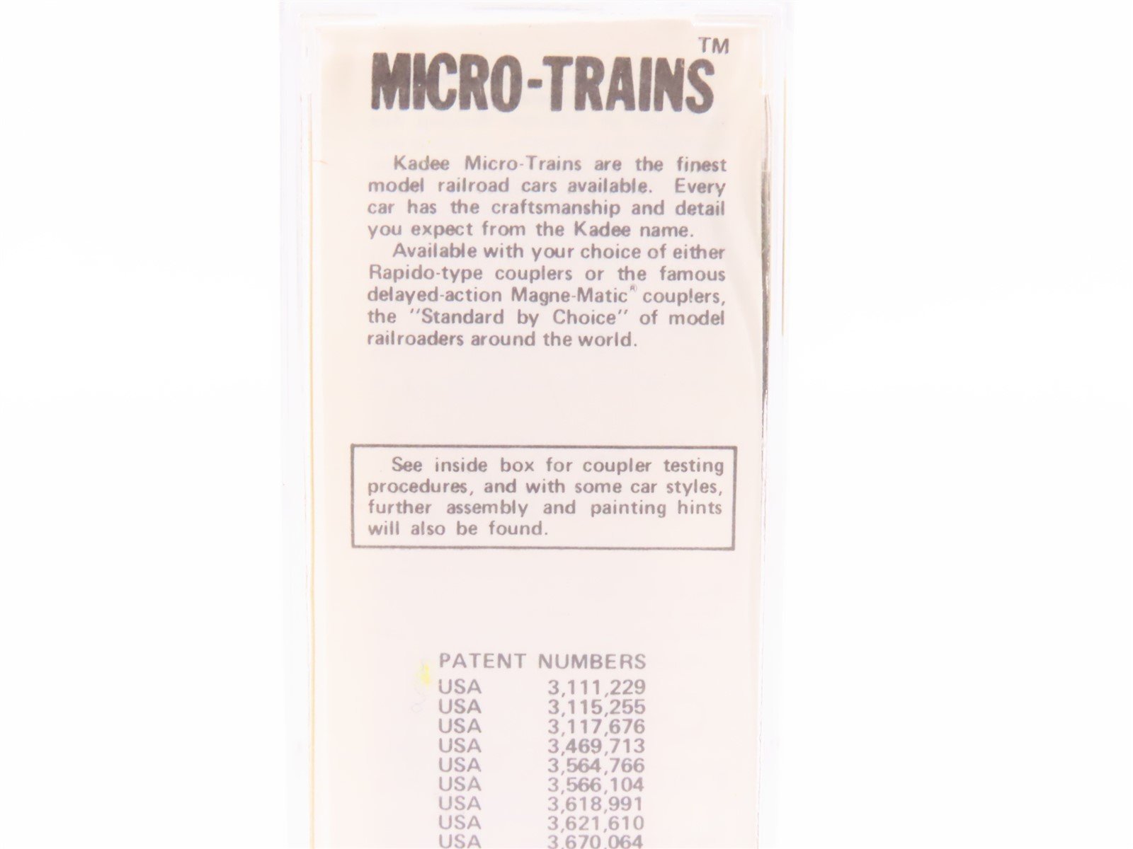 N Scale Kadee Micro-Trains MTL 25012 RBOX Railbox 50' Rib Side Box Car #17771