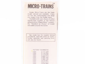 N Scale Kadee Micro-Trains MTL 25012 RBOX Railbox 50' Rib Side Box Car #17771