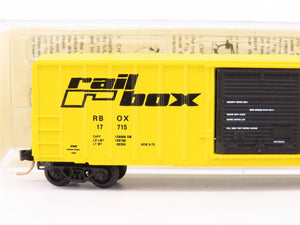 N Scale Kadee Micro-Trains MTL 25012 RBOX Railbox 50' Rib Side Box Car #17715