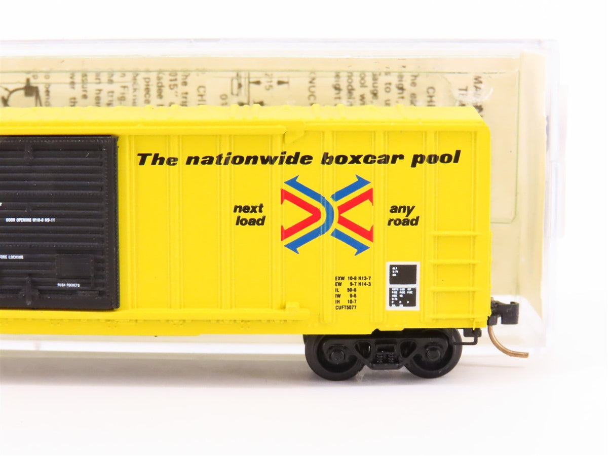 N Scale Kadee Micro-Trains MTL 25012 RBOX Railbox 50&#39; Rib Side Box Car #17715