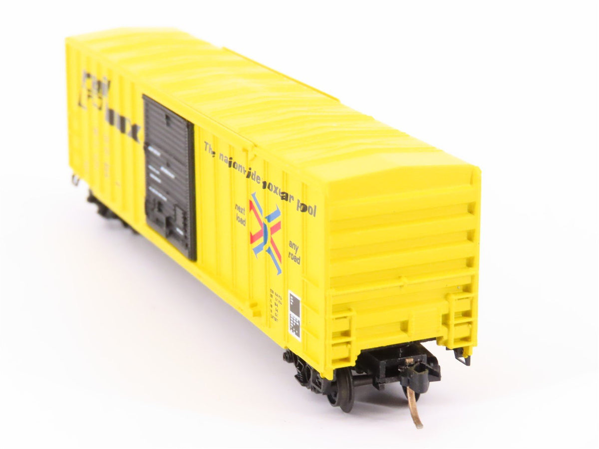 N Scale Kadee Micro-Trains MTL 25012 RBOX Railbox 50&#39; Rib Side Box Car #17715