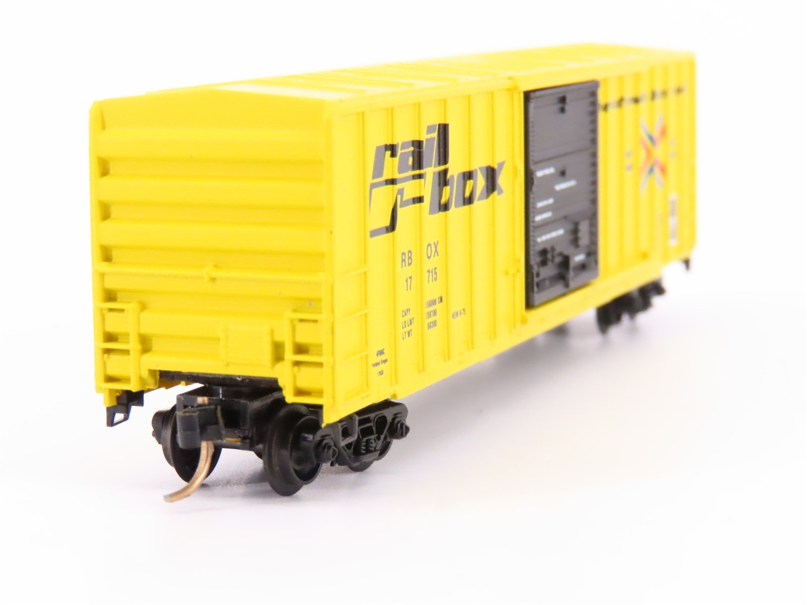 N Scale Kadee Micro-Trains MTL 25012 RBOX Railbox 50' Rib Side Box Car #17715
