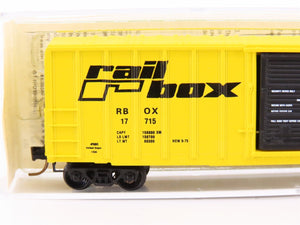 N Scale Kadee Micro-Trains MTL 25012 RBOX Railbox 50' Rib Side Box Car #17715