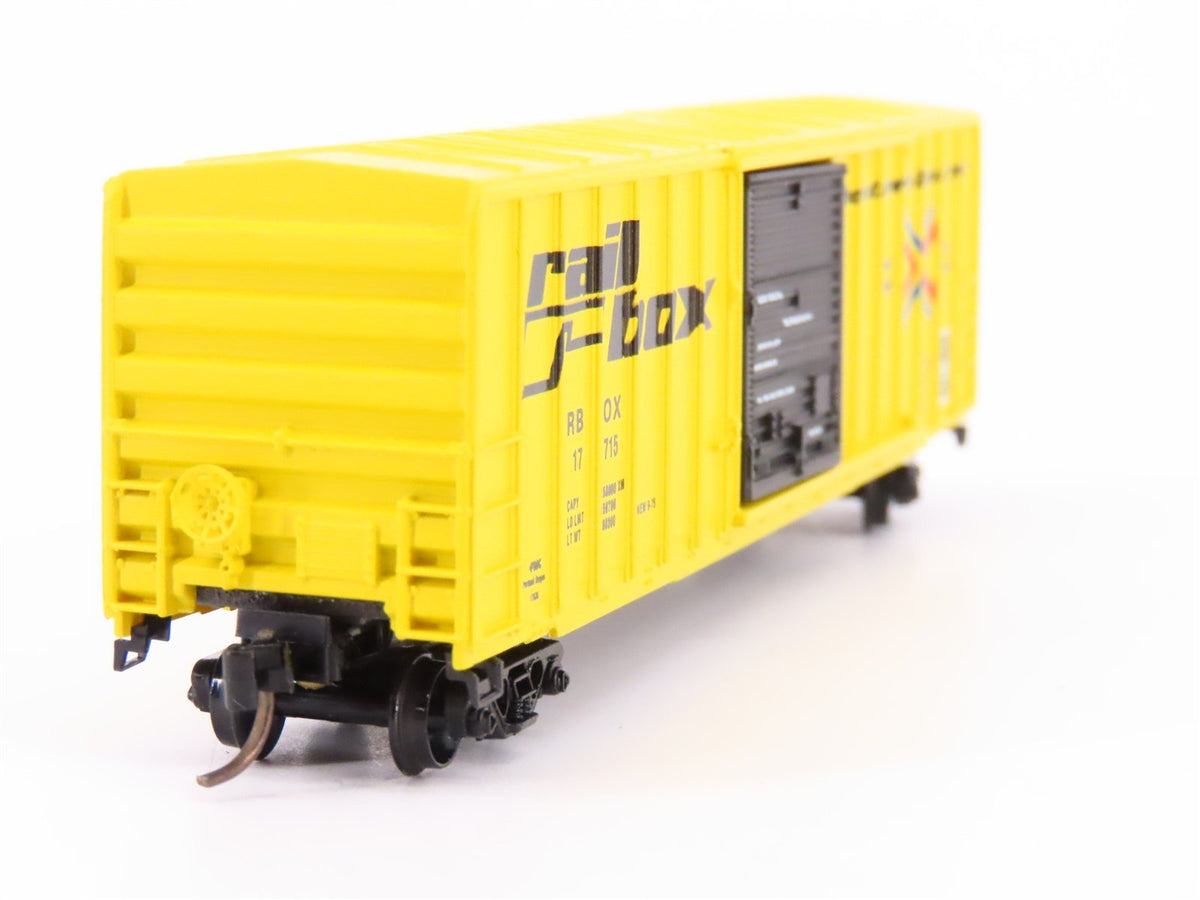 N Scale Kadee Micro-Trains MTL 25012 RBOX Railbox 50&#39; Rib Side Box Car #17715